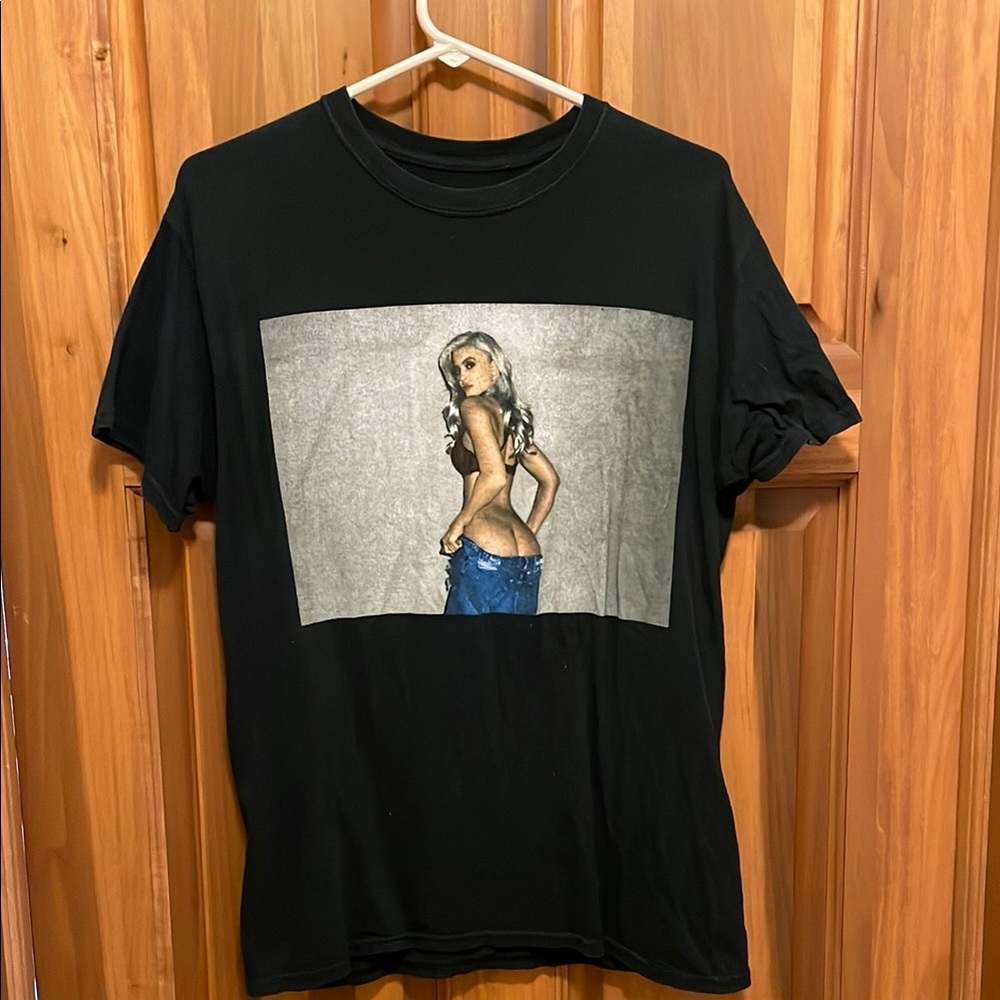 Black Graphic Women's Top